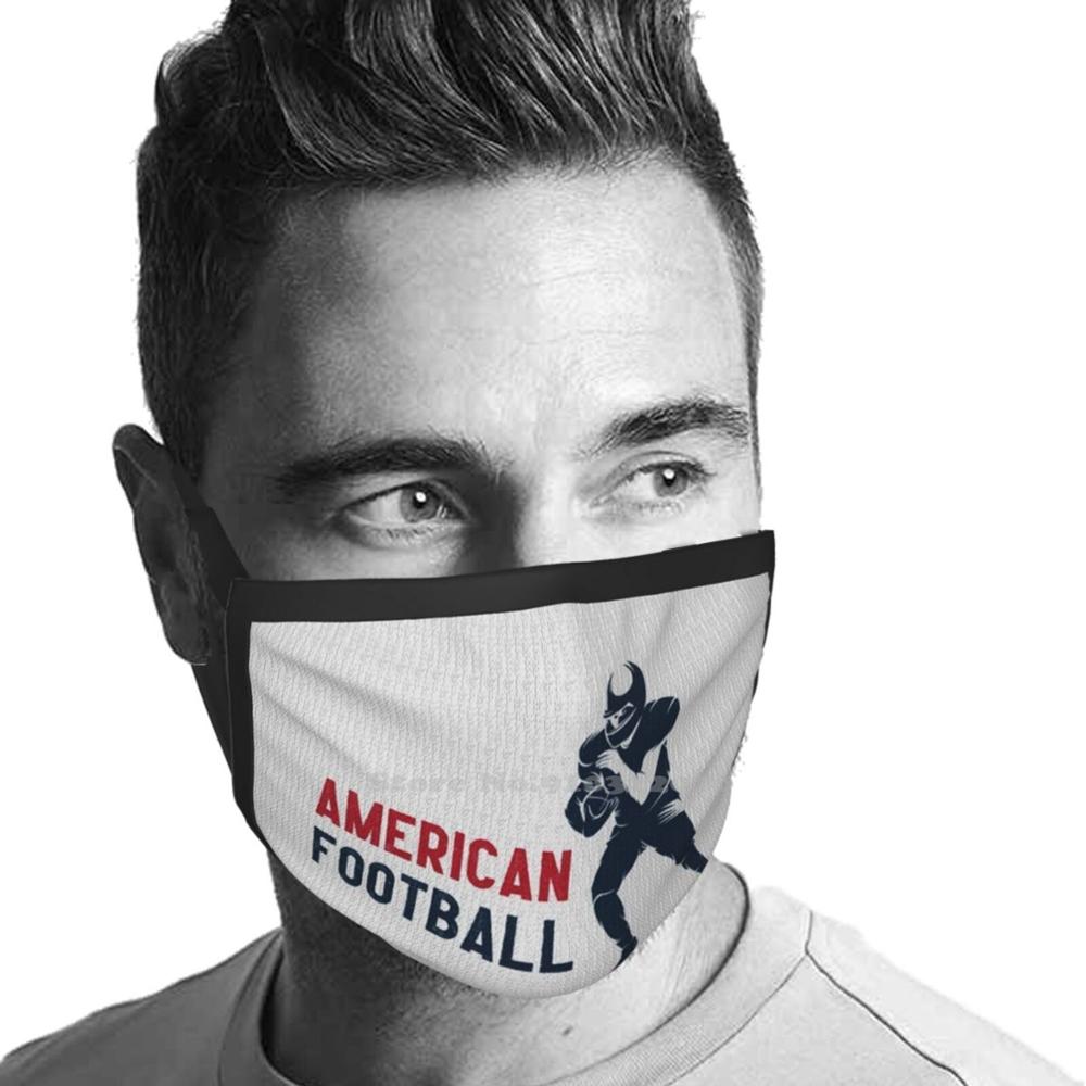 American Football Windproof Sport Mouth Neck Scarf Muffler American Football Merry Christmas American Football Tablet Cases