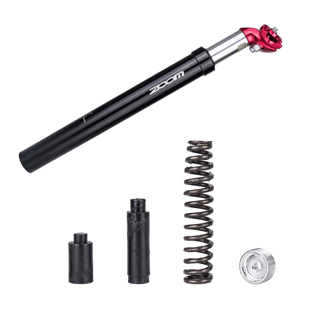 350mm Bike Suspension Seatpost MTB Mountain Road Bike Bicycle Seat Post Vibration Absorb Adjustable Seat Post 26.2mm 31.6mm