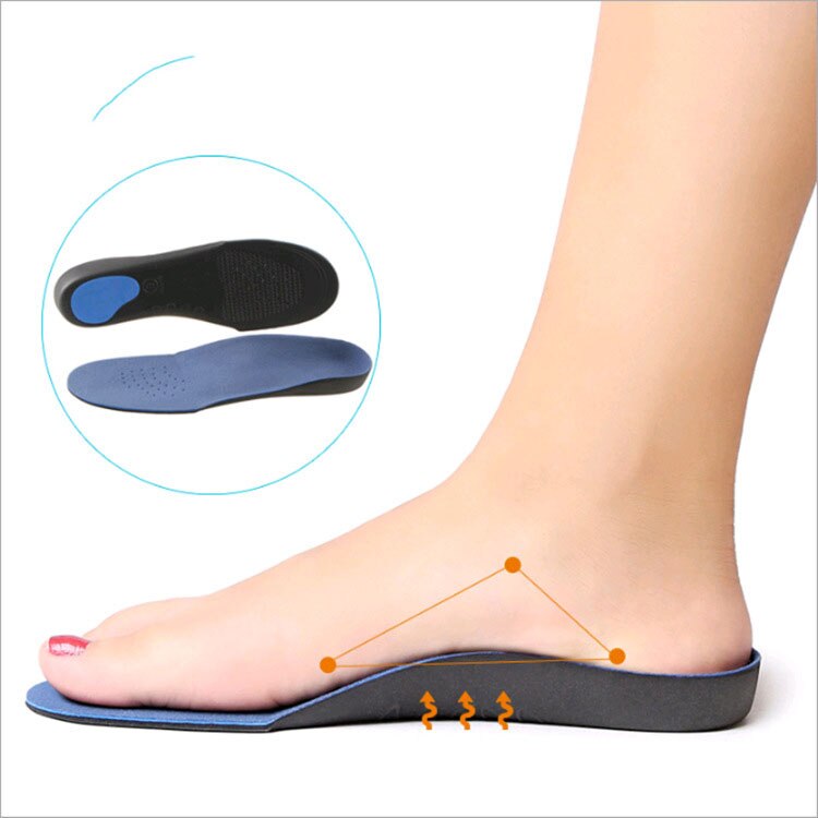 Orthotic insoles EVA Adult Flat Foot Arch Support Orthopedic Insoles Shoe Cushion Insert feet Health Care foot Tool