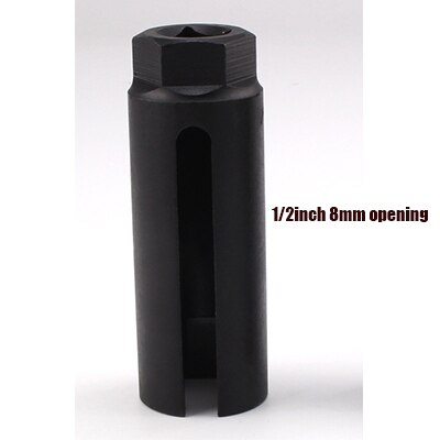 1PCS Oxygen Sensor Socket 3/8 or 1/2" Oxygen Sensor Wrench Universal 22mm Drive Disassembly Tool Car Remover Hand Tool: A