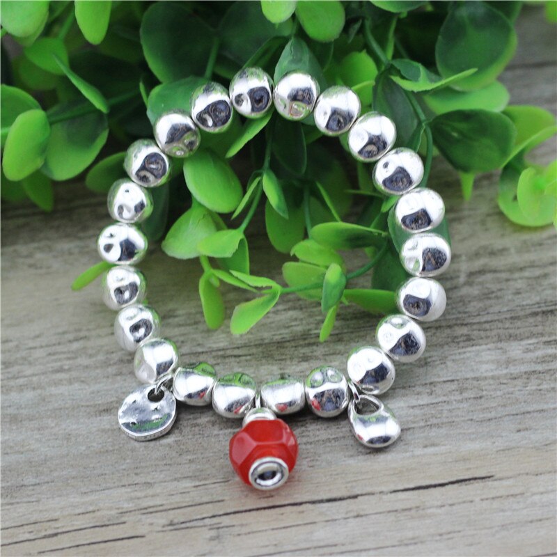 Anslow sieraden verstelbare kralen water hart bijoux bedels armband voor vrouwen meisjes hars snoep laag 0814lb