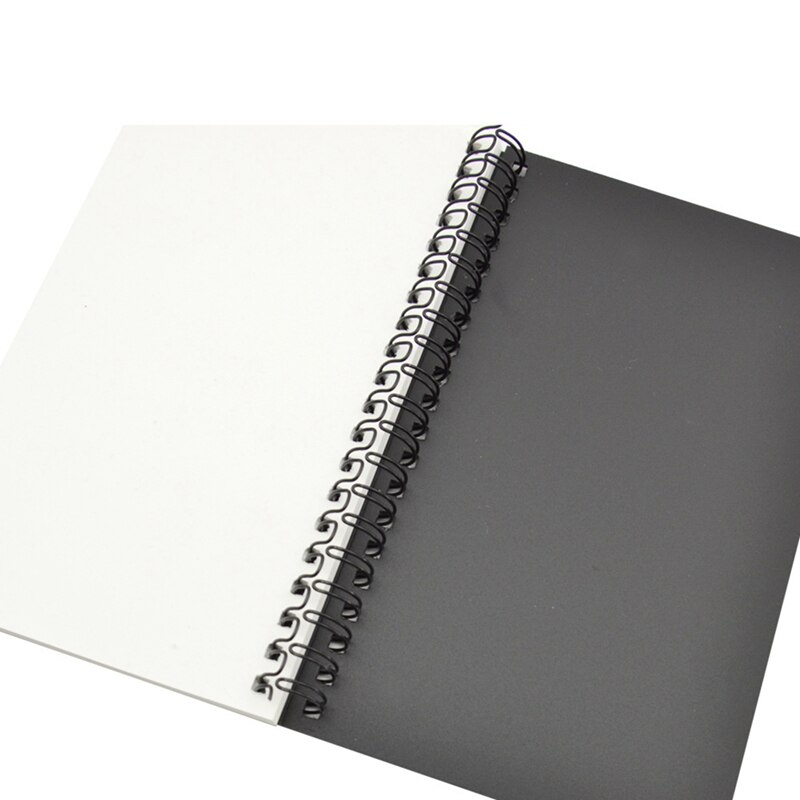 Notebook Waterproof Wet Notes Notepad Underwater Notebook with Pencil, Black Cover for Scuba Diving Snorkeling