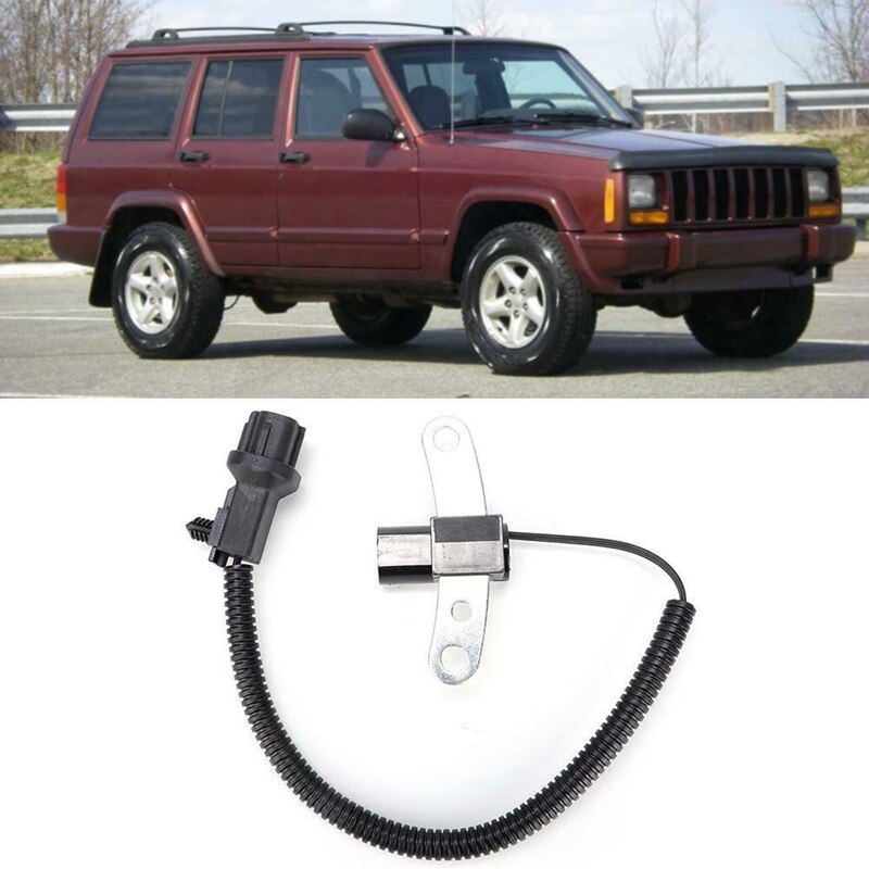 Sensor de posición de cigüeñal de coche, accesorio para Jeep Cherokee 1997-2001, 56027866AB: Default Title
