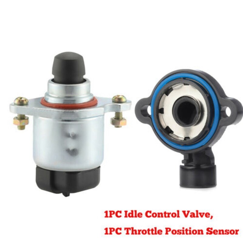 Throttle Position Idle Air Control Throttle Body Sensor TPS &amp; IAC Kit for GM LS1 15023180