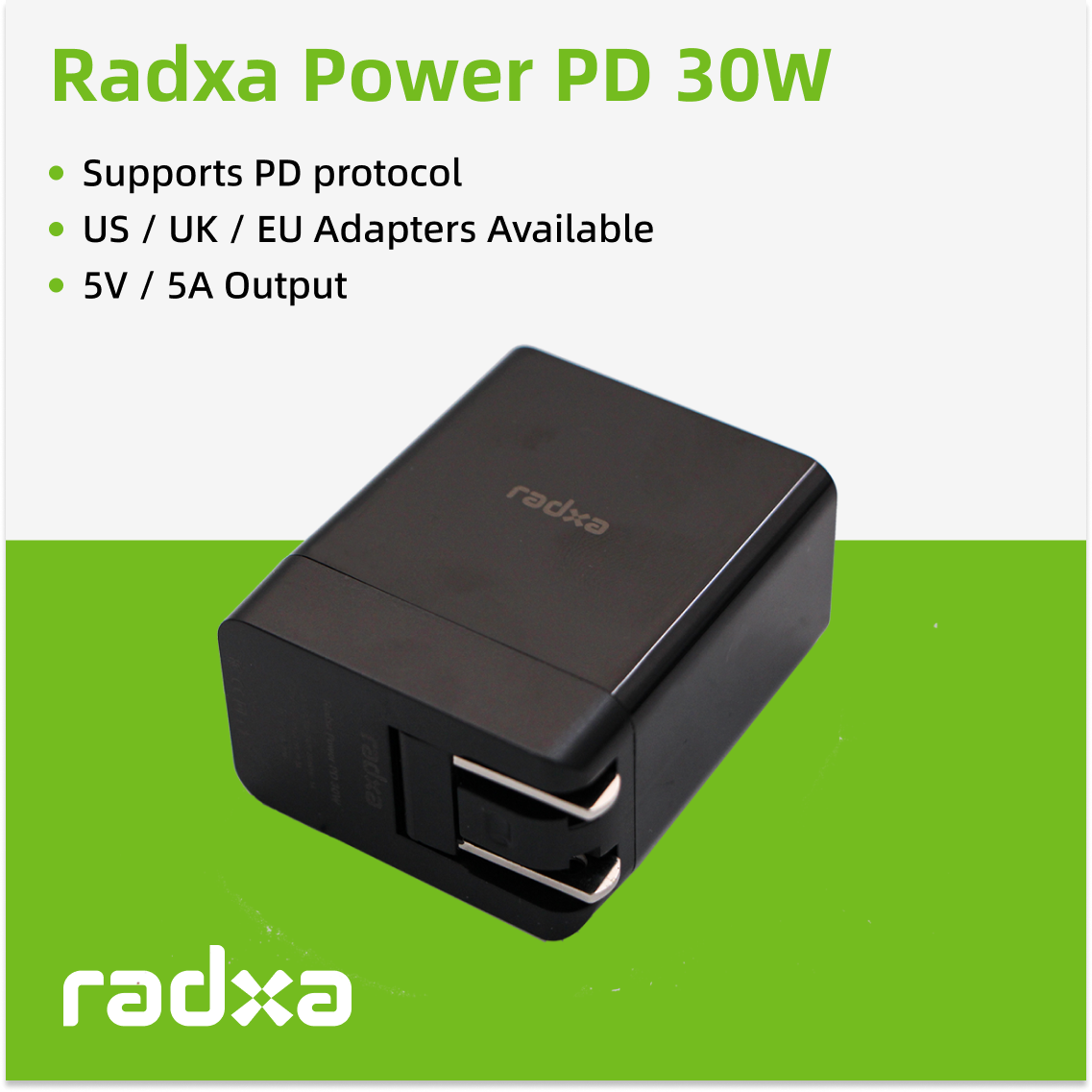 Potência Radxa PD 30W