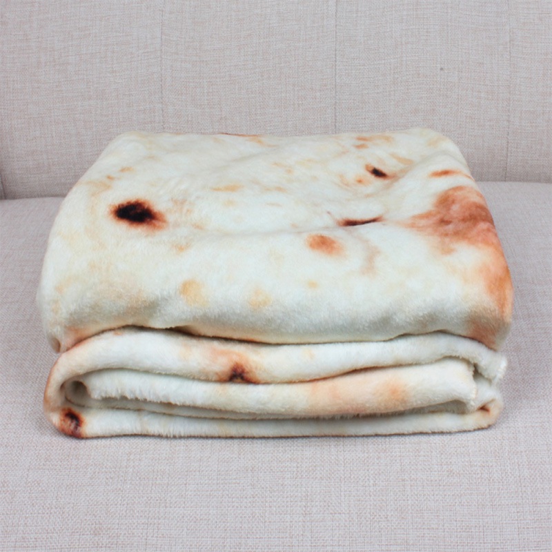 Mikrofeinen Burrit Decke Realistische Lebensmittel Taco Burrito Tortilla Decke Weichen Vlies Warme Sofa Reise Decke Flanell Plüsch Ru