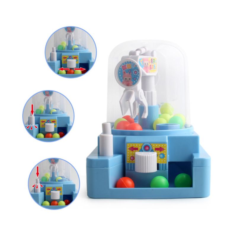 1 einstellen Mini Ball Fänger Manuelle Fangen Süssigkeit Maschine Bälle Greifer Spielzeug für freundlicher freundlicher Spielen Haus Spielzeug Intelligente