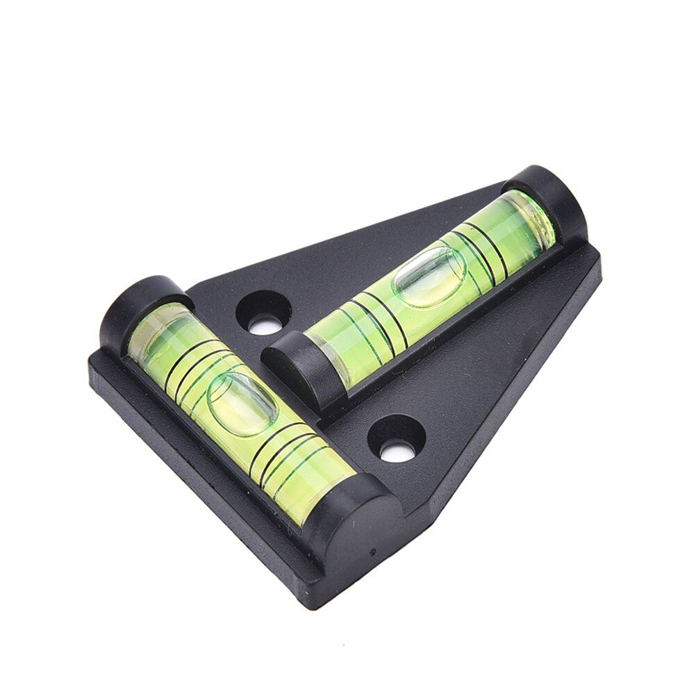 1Pcs Small 2 Way Spirit Level Measuring Inclinometer Column Bubble Spirit Level Tools Random Color