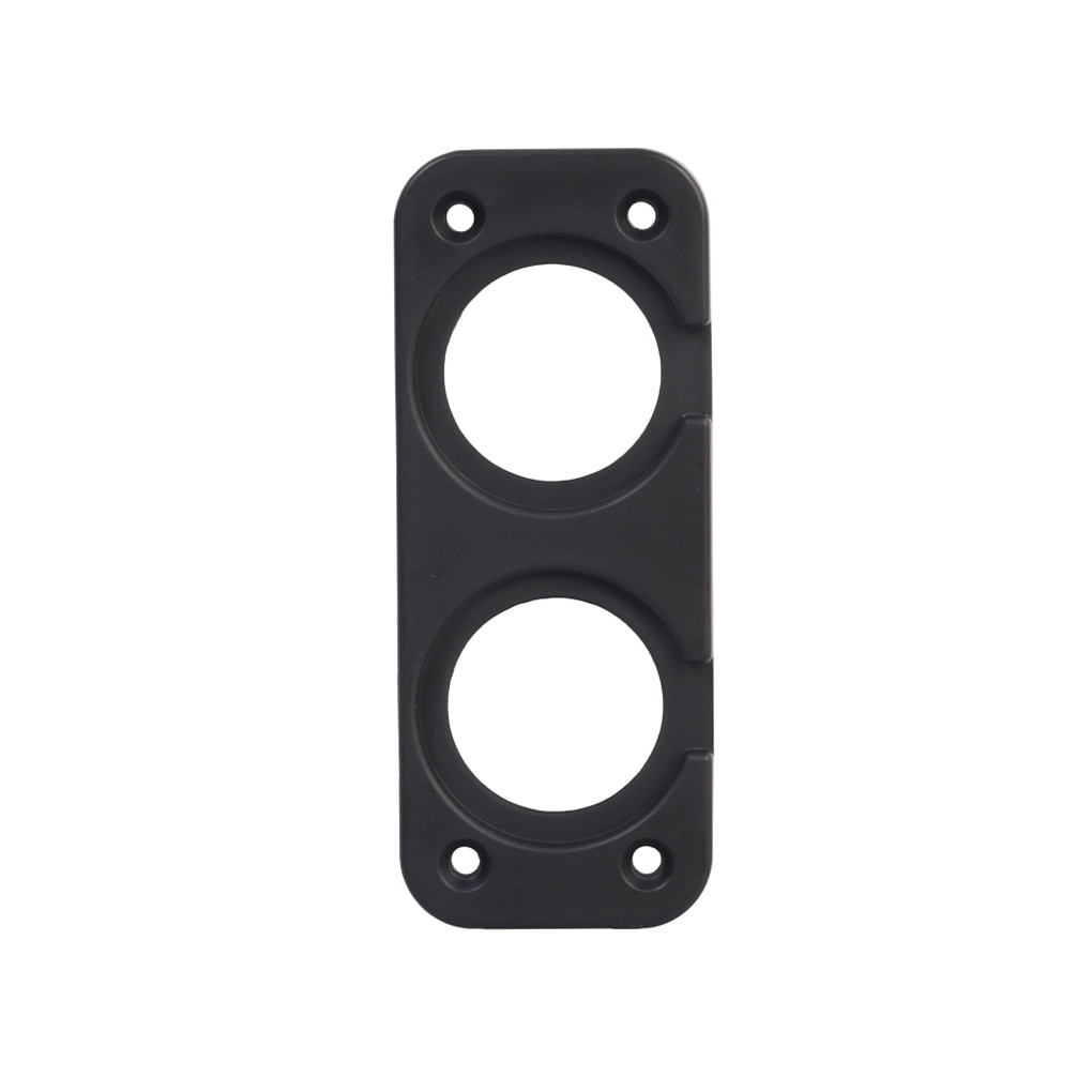 Abs Panel Auto Auto Motorfiets Voertuig Sigarettenaansteker Stopcontact Plug Cap Deksel Twee Mond