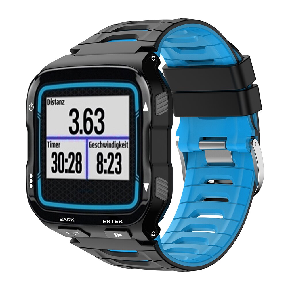 Silikon armband för garmin forerunner 920xt färgglada ersättningsarmband träning sport klockband armband+ verktyg