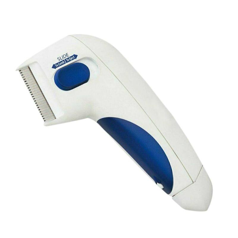 Pet Terminator Brush Flea Lice Cleaner Comb Electric Dog Flea Cleaning Brush Kill Lice Comb Pets Supplies: Default Title