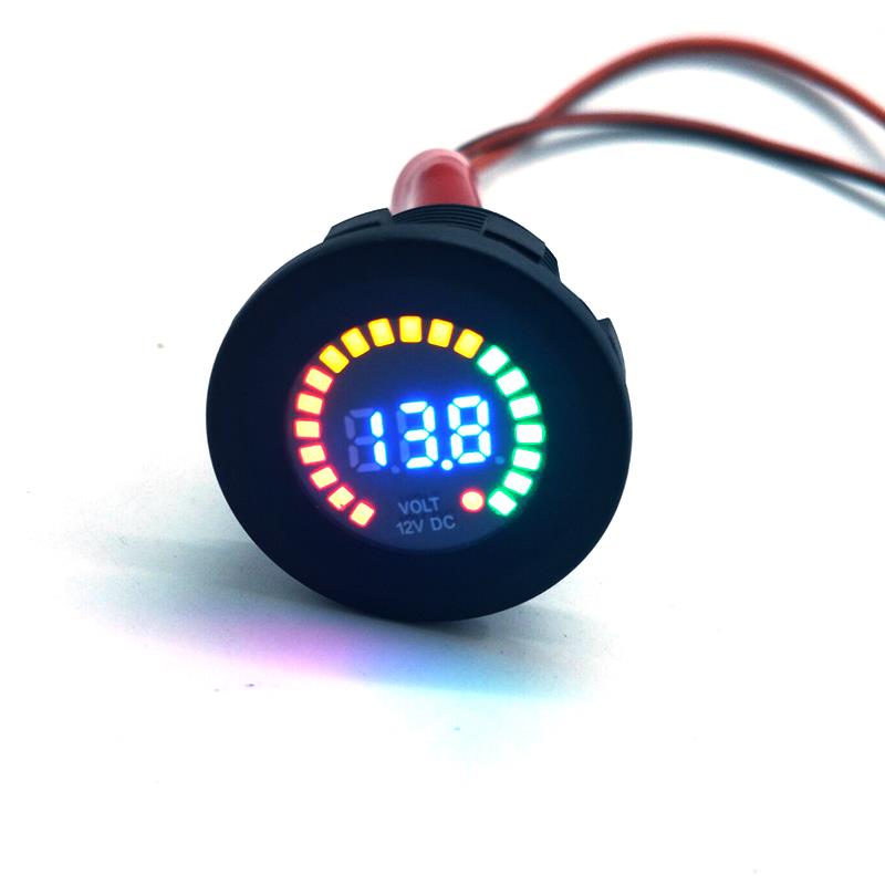 DC 12 V-24 V LED Panel Digitale Spanning Professionele Volt Meter Display Gauge Voltmeter Draagbare voor auto Motorfiets