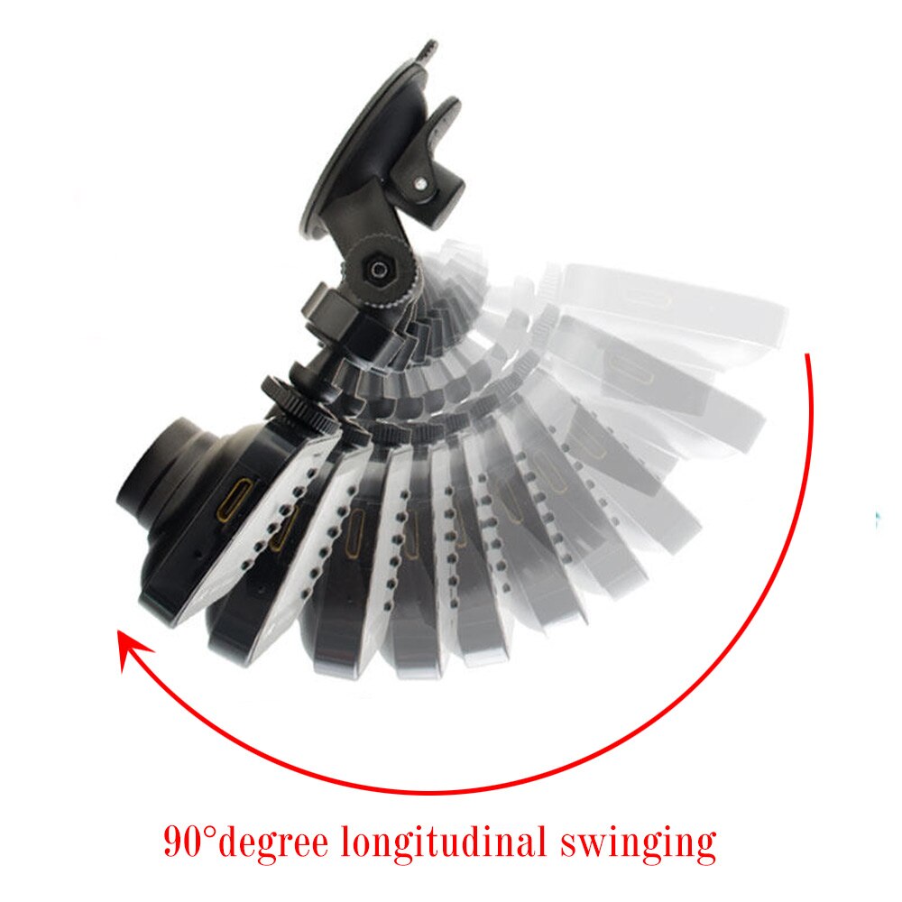 Black Universal Car Driving Recorder Mount DVR Bracket Screw Connector Rack DV GPS Camera Stand Holder Mini Car DVR GPS holder