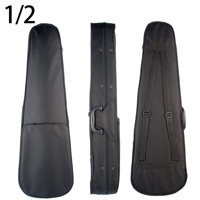 Vilion Shape Violin Case Triangular Shape Violin Hard Case -Sil... – Vicedeal
