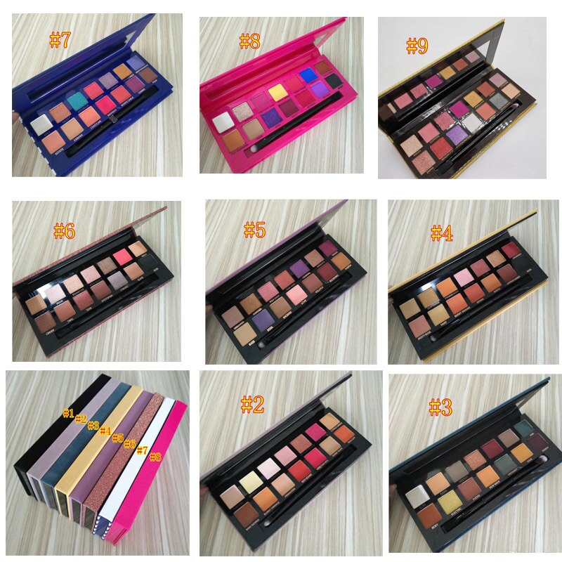 Carli Bybel Rivieras Palet Alyssa Rose Rode Oogschaduw Palet 14 Kleuren Matte Geperst Zachte Glam Modern Palet 12 kleur