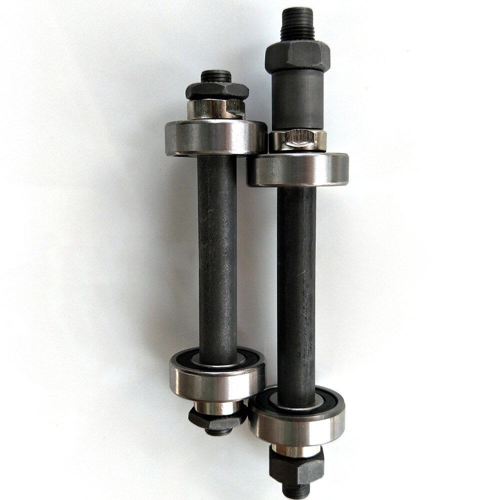 MTB Bike Bicycle Hub Front And Rear Axle 108 145mm Hollow Axle Durable Steel Mountain Bikes Axles Cycling Supplies Bicycle Parts