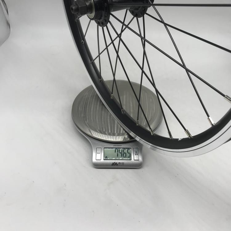 20 inch rear bicycle wheel 406 bike wheel 130mm ball hub wheels with quick release