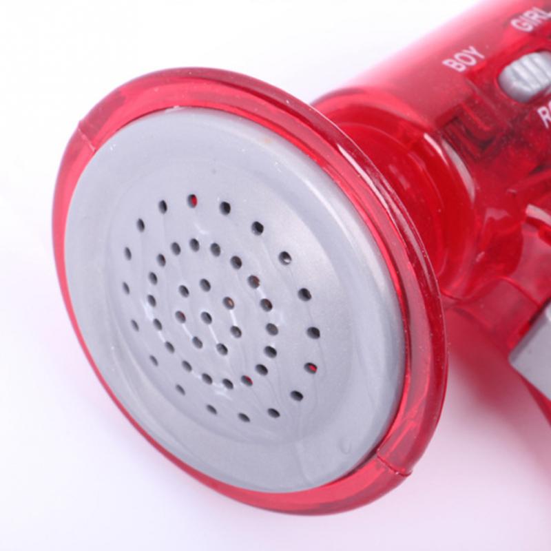 Mini Voice Changer Megaphone Children Kids Toy Three Types Voice Plastic Handheld Megaphone #25