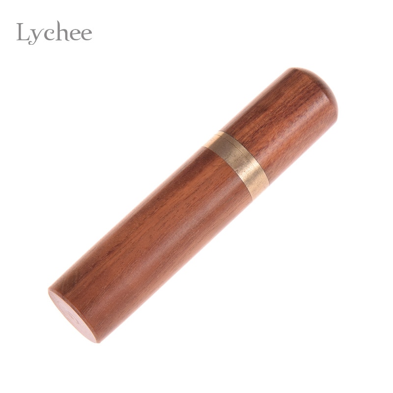 Lychee Life 1pc portátil de madera palillo titular cocina Bar comedor decoración de la Mesa de almacenamiento palillo artesanal caja