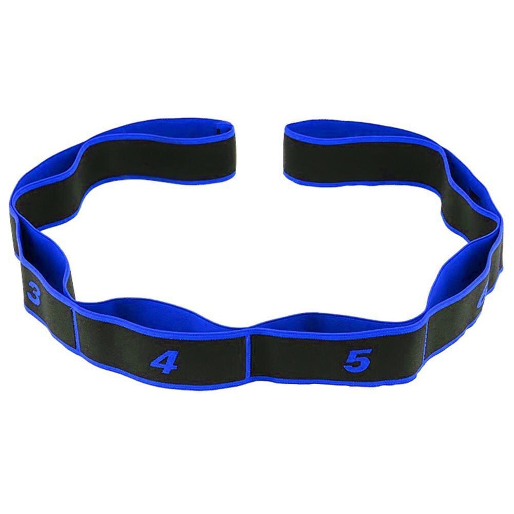 Yoga trekband riem polyester latex elastisch latijnse pilatesband weerstand dans oefening yogabanden fitness stretchen toilet  h1 w 4