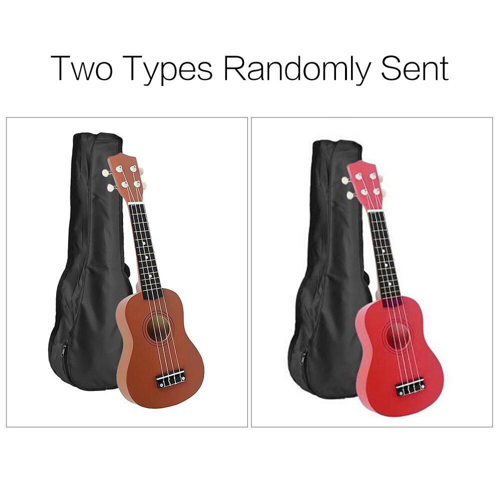 Muslady 21 Inch Ukulele Soprano Ukelele Mahogany Wood Guitar Musical Instruments Set Kits+Tuner+String+Strap+Bag: Style 5