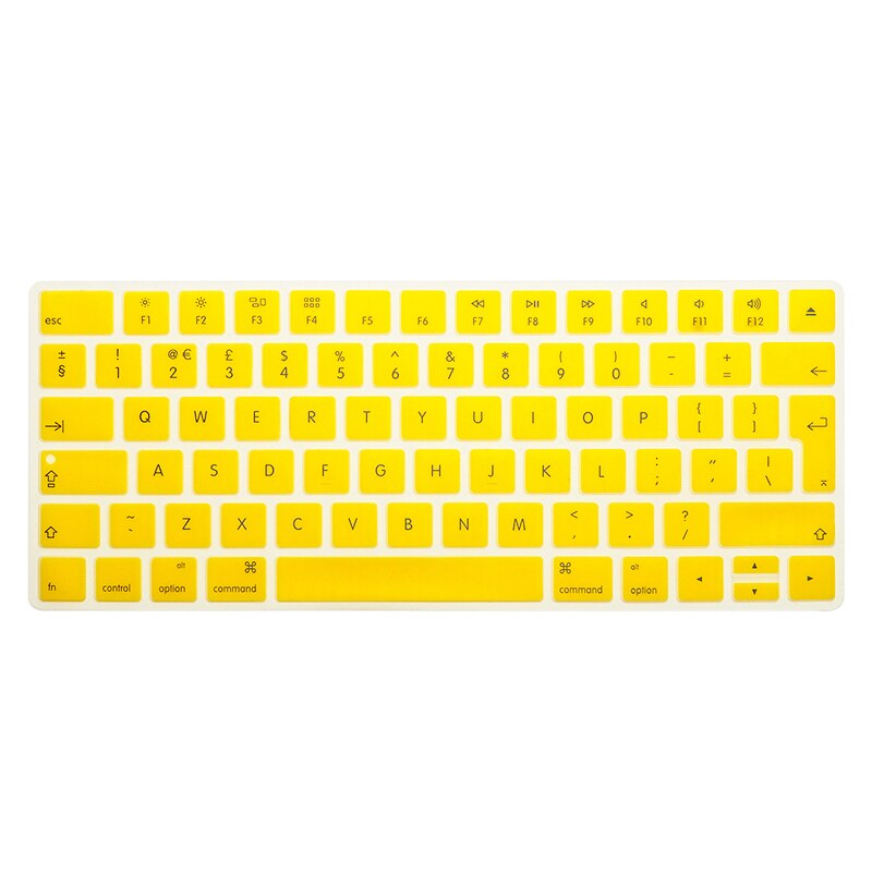 Hrh vedenpitävä eu/uk näppäimistösuojat silikonikuoret suojakalvo apple magicille mla 22b/ a eurooppalainen asettelu