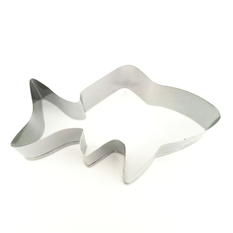 Small Fish Shape Stainless Steel Cookie Cutter Biscuit Baking Mold Fondant Cake Decorating Tools