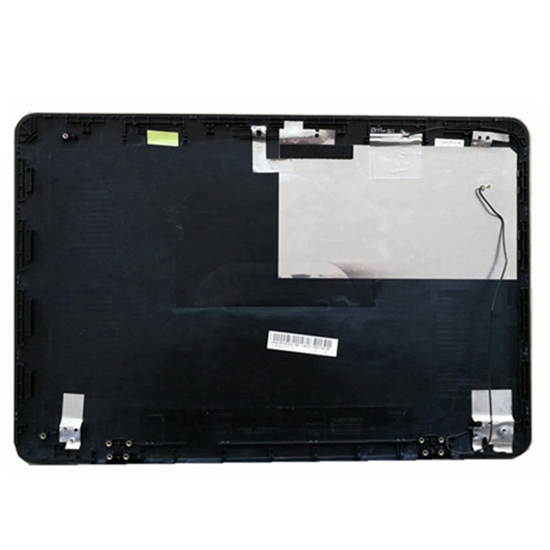 Laptop lcd bagcover / frontramme / hængsel cover til asus  x554 f554 k554 x554l f554l plastik sort top taske