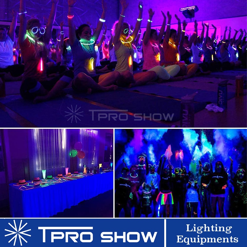 Barra de luz LED negra lineal de 27W, barra de luz UV de 9x3W para pared, luz negra de discoteca que brilla en la oscuridad para Club DE DJ, en casa