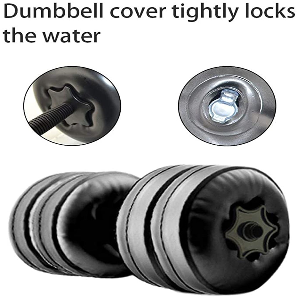 Juego de mancuernas ajustables para deportes de pesas para hombre, Kit de mancuernas portátiles plegables para ejercicio, 23kg