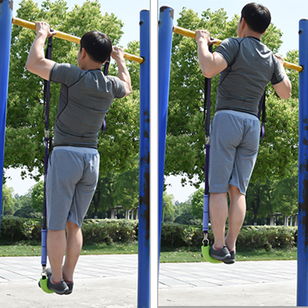 Sport fitness dør modstandsbånd pull up bar sejl stropper vandret stang hængende bælte hage op bar arm muskel træning