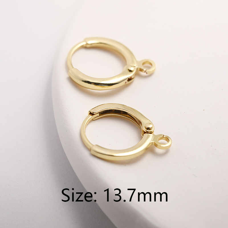 Pendientes de pentagrama chapados en oro de 14K, 7,5mm, bonitos dijes con incrustaciones de circón, colgantes de estrella pequeña, accesorios para hacer joyería DIY,: M / Verde