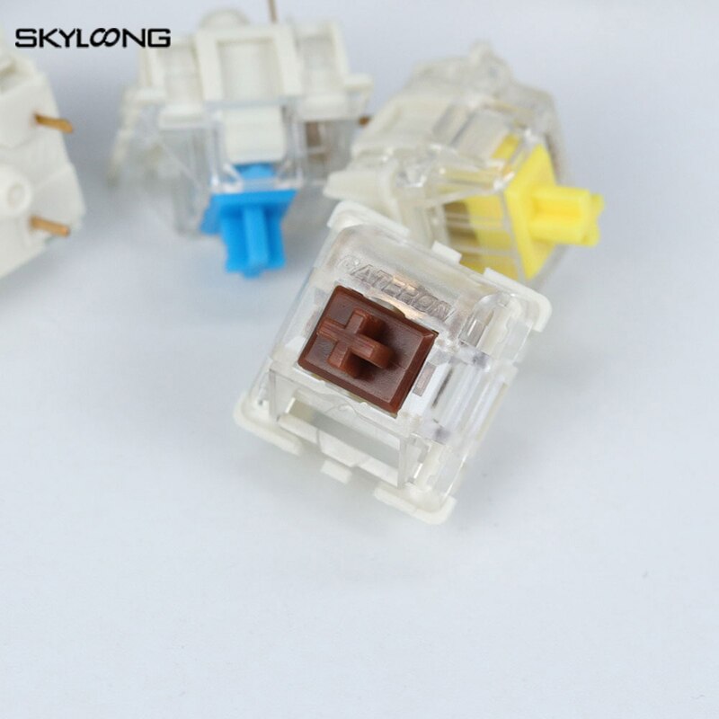 Skyloong Gateron 5Pins Switches Black Red Brown Blue Clear Green Yellow Switch For Mechanical Keyboard Fit GK61 GK64 SK61 GH60