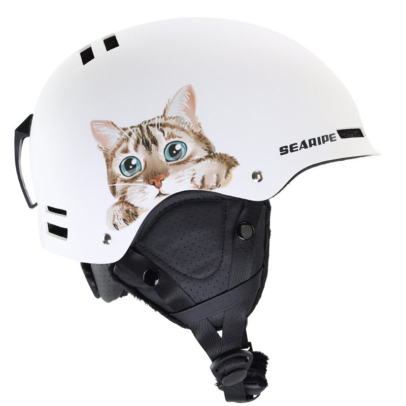 Searipr Licht Ski Helm Snowoard Apparatuur Beschermende Kleding Mannen Vrouwen Draagbare Warm Sterke Sneeuw Outdoor Sport Helm