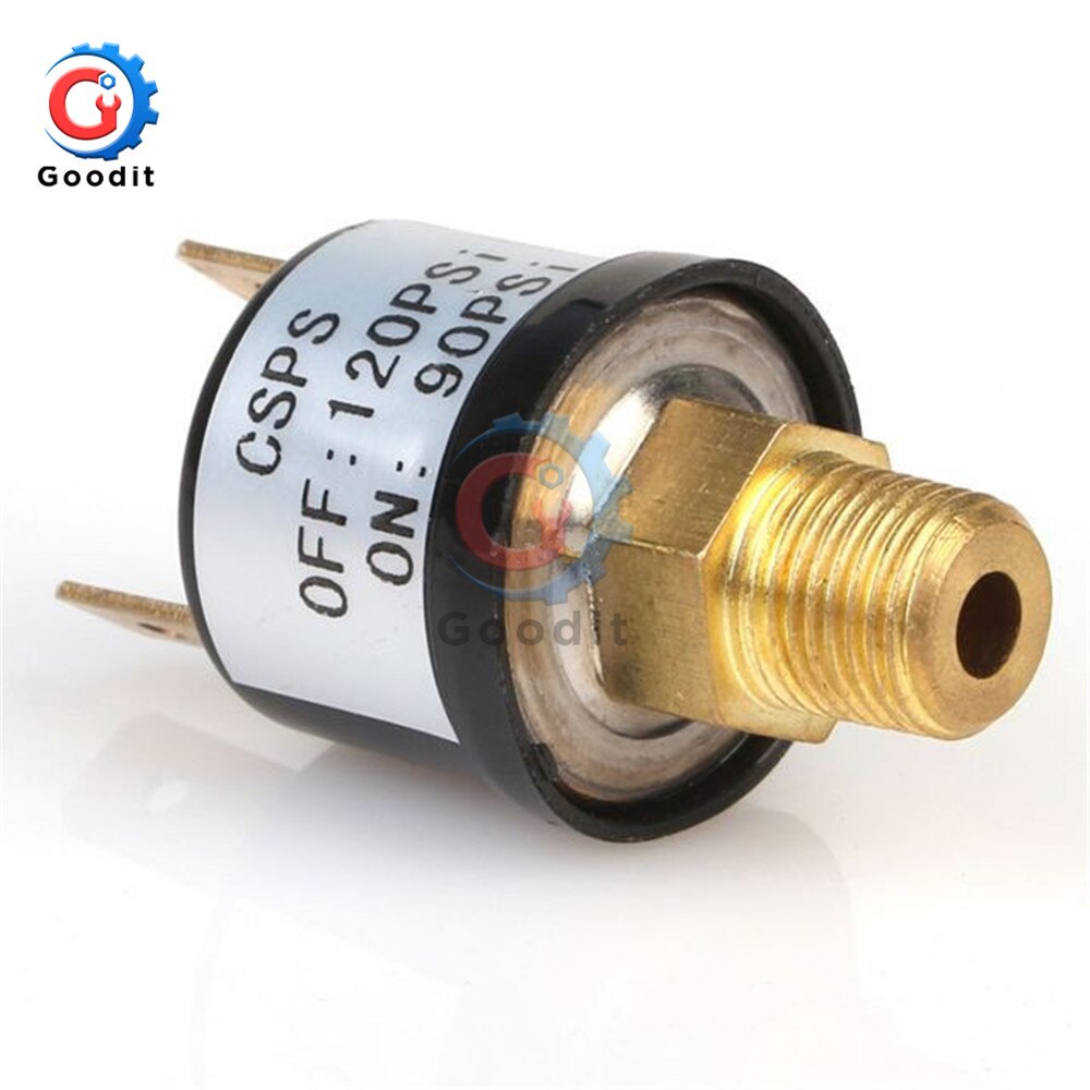 90 PSI -120 PSI Pressure Switches Valves Switch Air Compressor Pressure Control Switch Valve Heavy Duty
