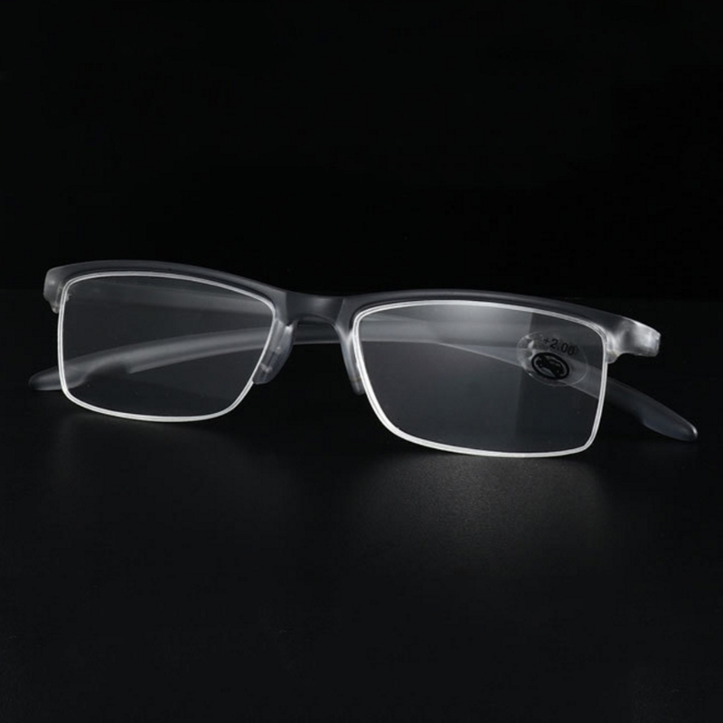 Retro Leesbril Mannen 1.0-4.0 Verziend Brillen Full Frame + 1.0 Tot + 3.5 Draagbare W715