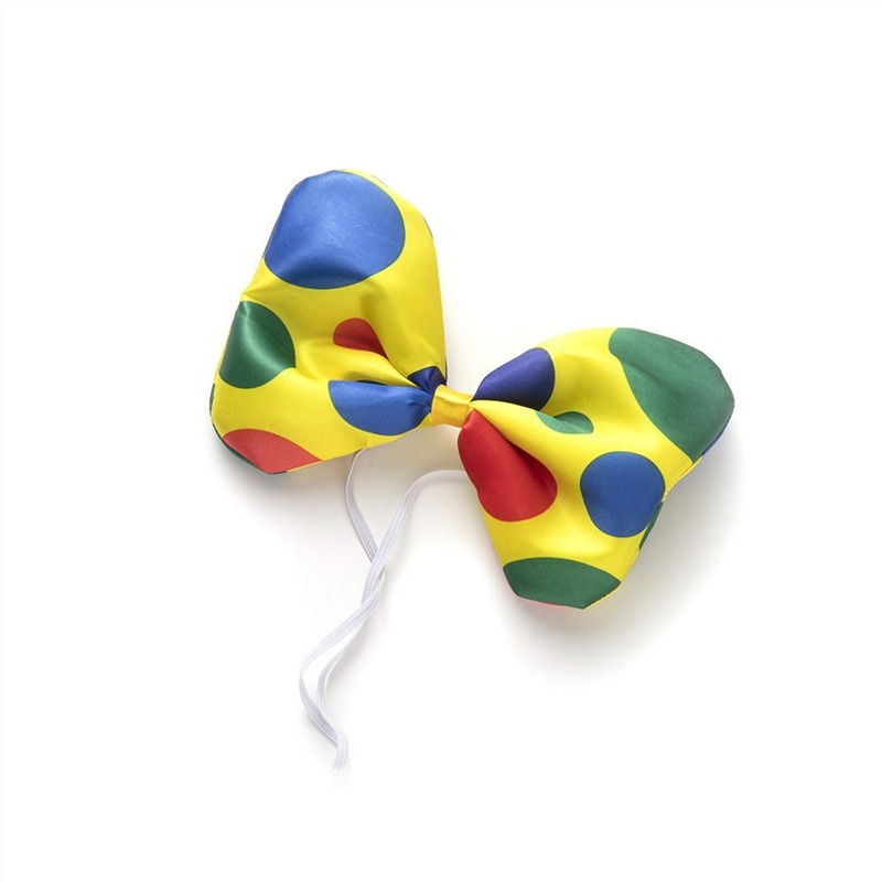 Adult Child Funny Polka Dot Bowtie Clown Tie Necktie Headband Top Hat Party Birthday Easter: Bow Tie