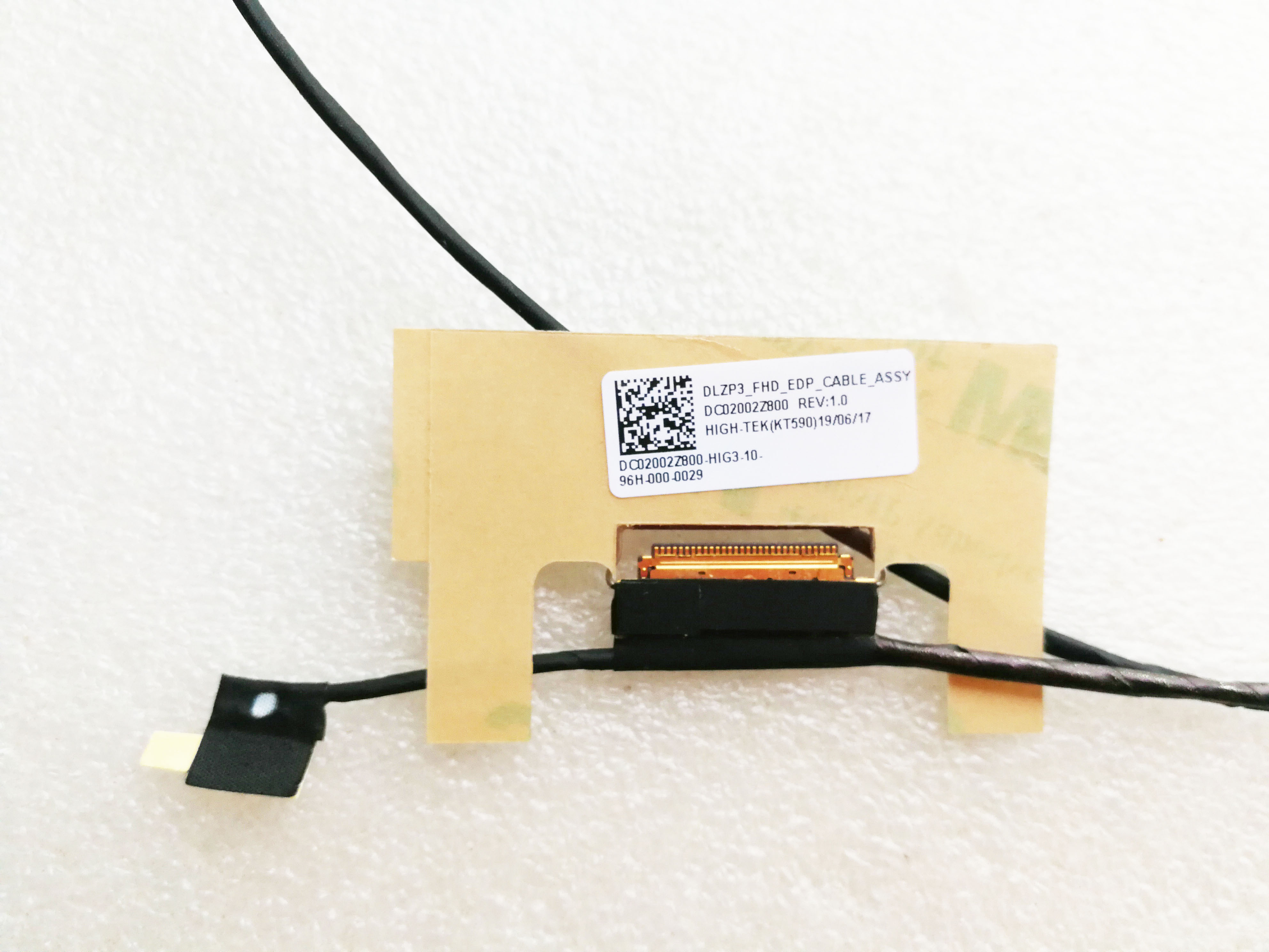 original para lenovo YOGA 730-13IKB-13ISK DLZP3 FHD led cable lvds de lcd DC02002Z800