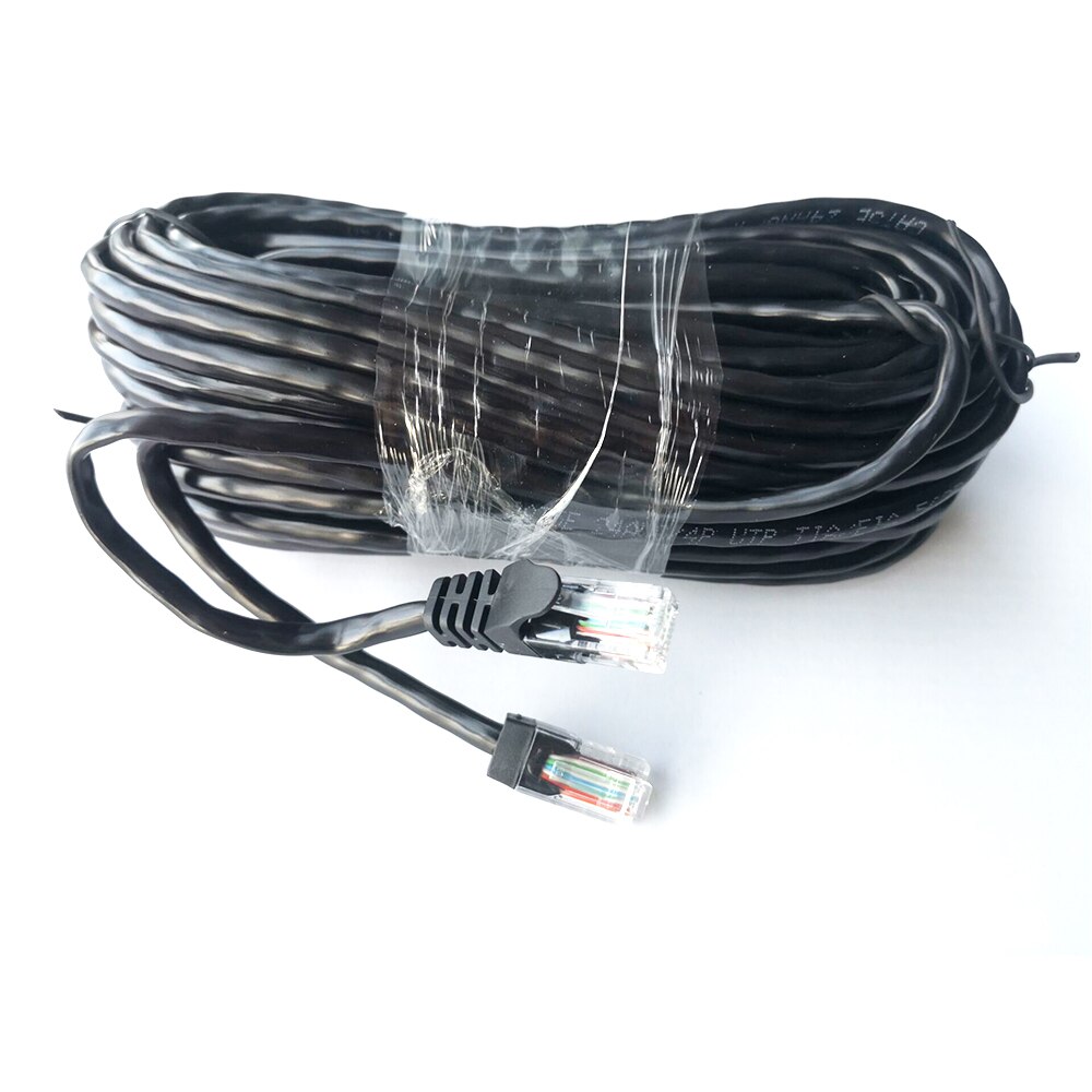 20M 65ft Cat5 Ethernet Netwerk Kabel RJ45 Patch Outdoor Waterdichte Lan Kabel Draden Voor Cctv Poe Ip Camera Systeem