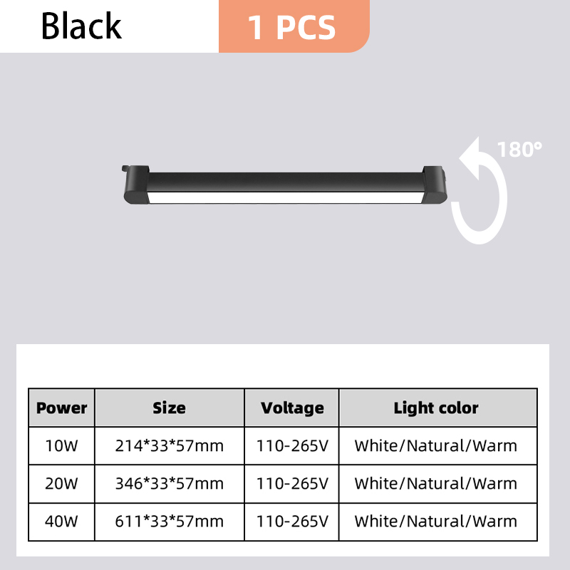 Led pista de luz decoração do quarto para o quarto sala estar holofote escritório loja roupas casa conjunto ferroviário luminária teto: orange / CINZA