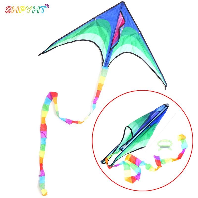 30M Kite Line Large Delta Kite For Kids And Adults Single Line Easy To Fly Kite Handle Small Grassland Kite