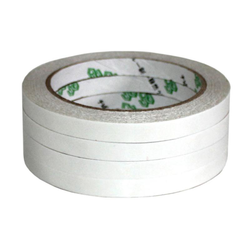 Ruban adhésif Double Face Super puissant 12M | Ruban adhésif blanc ultra-fin sans trace, colle haute colle Double Face