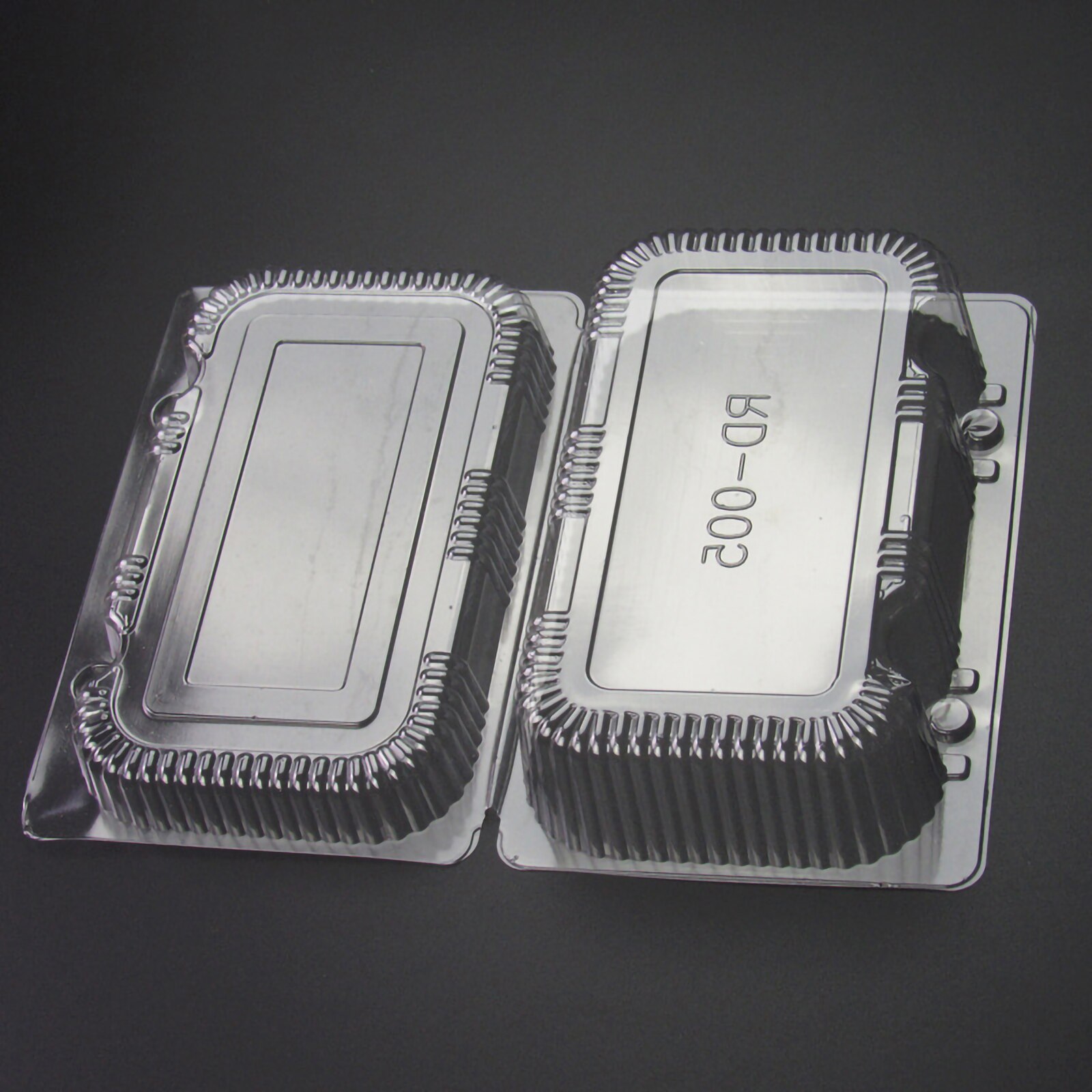 100pcs Disposable Fruit Boxes Transparent Rectangu... – Vicedeal