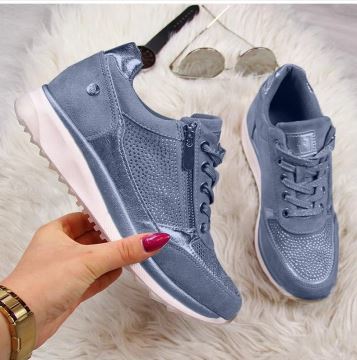 Femmes chaussures compensées baskets femmes vulcaniser chaussures paillettes secouer chaussures filles Sport chaussures femme baskets chaussures chaussures
