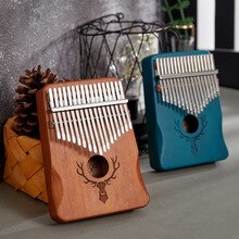 kalimba 17 key Kalimba Thumb Piano Mahogany Wooden mbira musical instrumentos musicales 30 key instruments calimba
