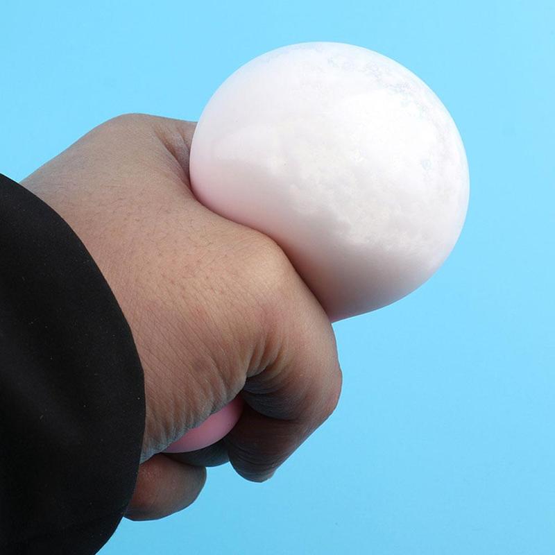 TPR dekompresja szczypta muzyka studencka zabawka 6cm świetlny kratka wentylacyjna wycisnąć tofu mąka piłka