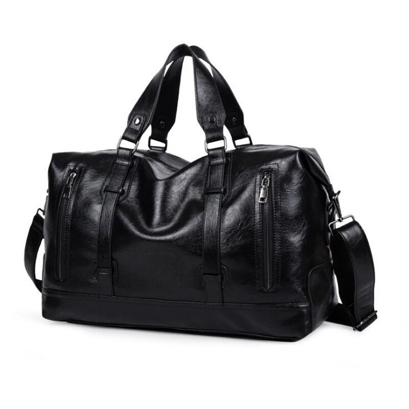 Outdoor Waterdichte Top Pu Leer Mannen Sport Gym Tassen Training Schoudertas Met Schoenen Pocket Vrouwen Reizen Fitness Yoga Handtas