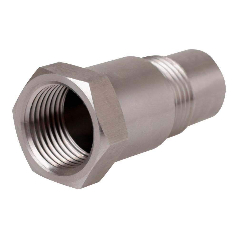 Auto Zuurstof O2 Sensor Adapter Cel Fix Check Engine Licht Eliminator M18 * 1.5 Extender Adapter Fitting Eliminator Test Pipe wholesa
