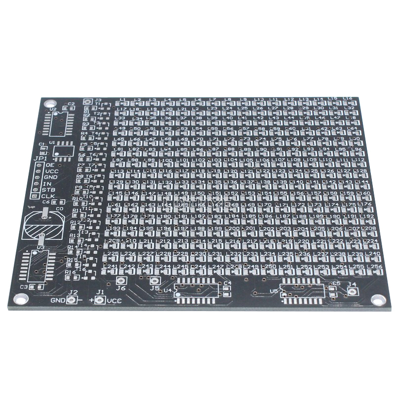 DIY elektronisches Bausatz LED-Punktmatrix-Werbebildschirm-Bausatz Leuchtdiode smd Löt komponente Schweiß-Schulungen Bausatz