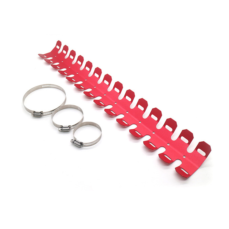 Motorrad Auspuff Schild Schalldämpfer Rohr Schutz Abdeckung Hitzeschild Für Yamaha YZ125 YZ250 YZ426F YZ450F für HONDA CRF 450X/250LX